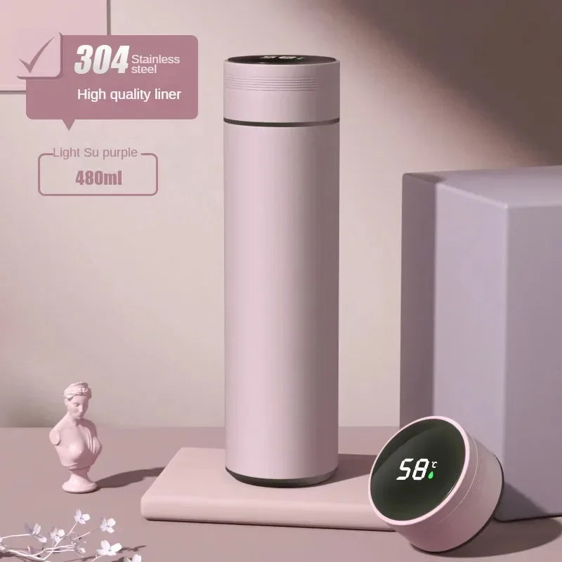 Inteligentny  Termos Z Wyświetlaczem Temperatury Napoju 480ml