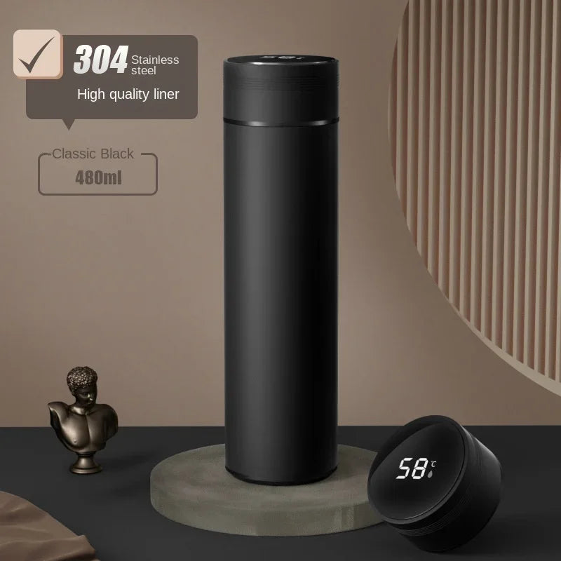 Inteligentny  Termos Z Wyświetlaczem Temperatury Napoju 480ml